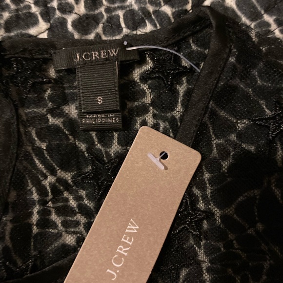 J.Crew Star Tulle Blouse - Picture 5 of 6